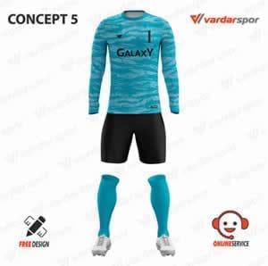 Extras Galaxy Dijital Futbol Kaleci Forma Şort Takımı