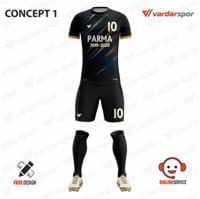 Extras Parma Dijital Futbol Forma Şort Takımı