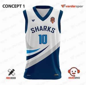 Extras Sharks Basketbol Forması